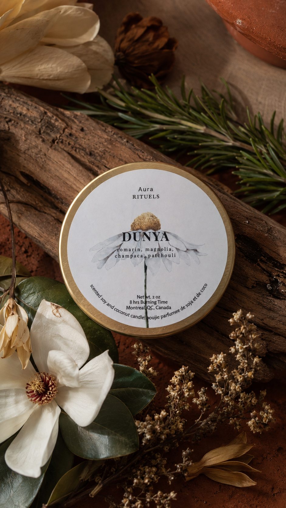 Dunya 2oz Candle Tin